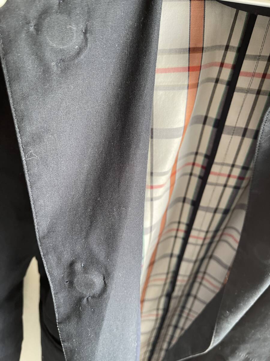 ★マイケルコース 裏チェックの紺のコート拍卖