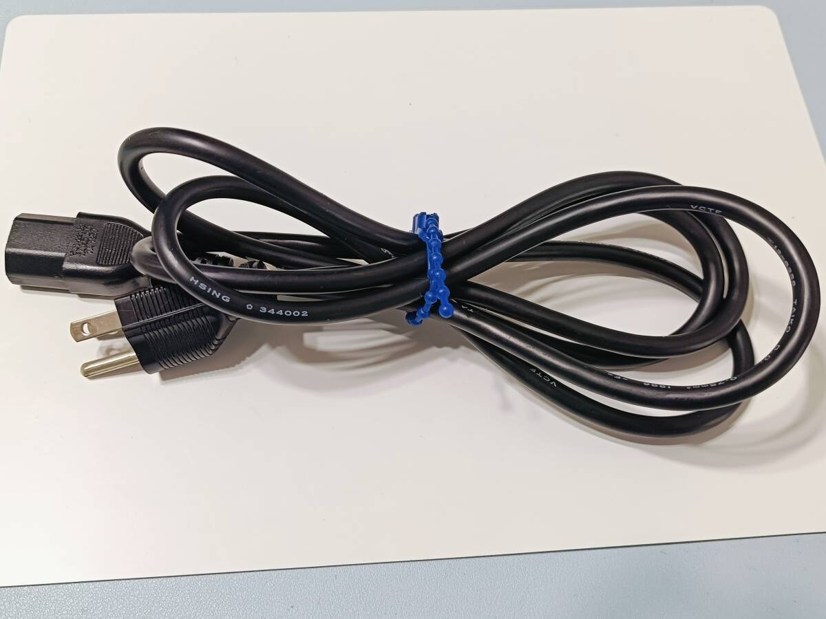 PC用電源ケーブル 3ピン 7A 長さ約1.8m No.1拍卖