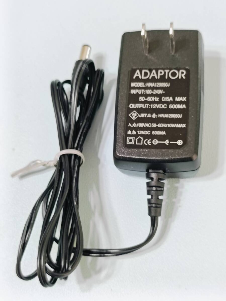 AC電源 1ヶ *I/P 100-240V 50/60Hz 0.15A *O/P DC 12V 500mA DCサイズ:5.5mm(外径)x2.1mm(内径)拍卖