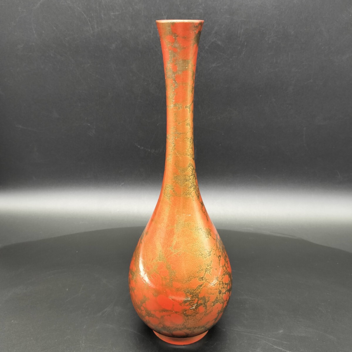 高岡銅器 花瓶 銅製 一輪挿し 花入 花器 置物 インテリア ソ4-8拍卖