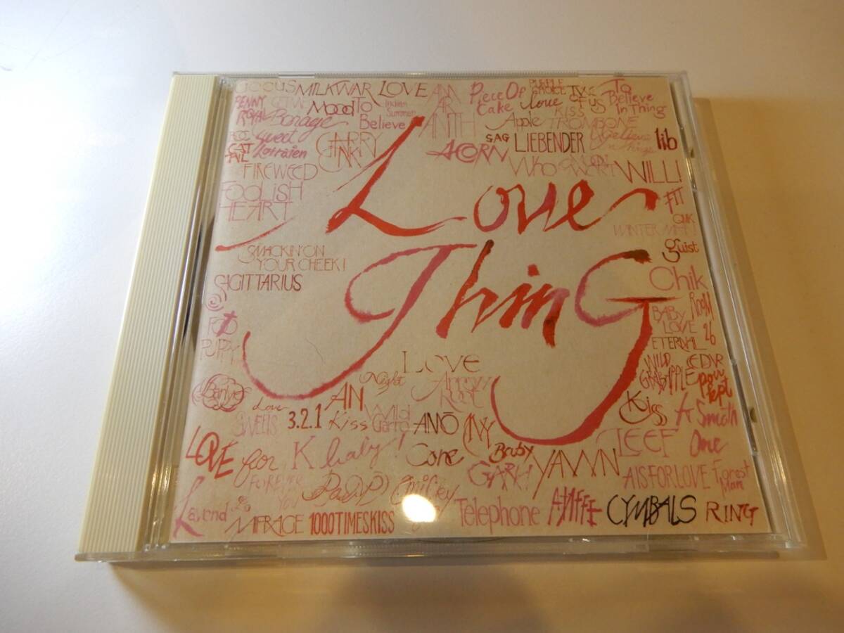 ●●日本語帯あり、Cymbals「Love Thing」2002作品、土岐麻子、ほか拍卖