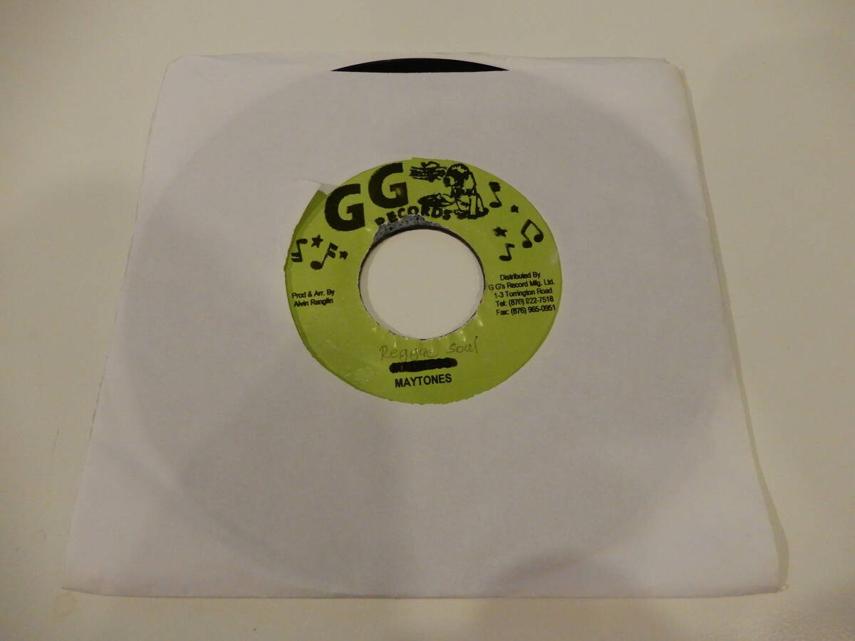 【EP】要注意品!!!Maytones「Reggae Soul」G G's Record、レゲエ拍卖