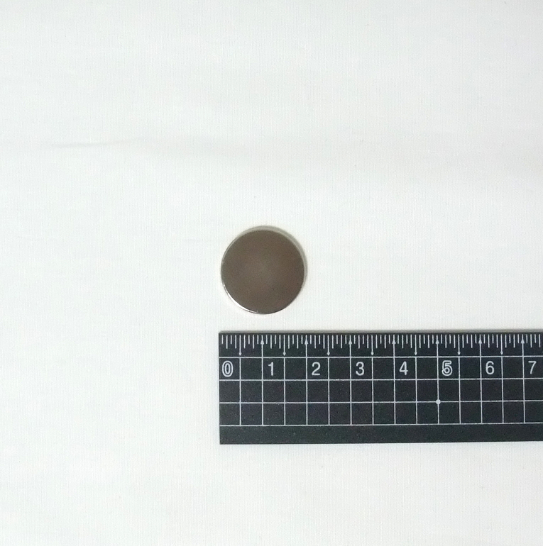 ネオジム磁石 直径20mm×厚さ1.8mm 10個セット(グレードN35、新品)拍卖