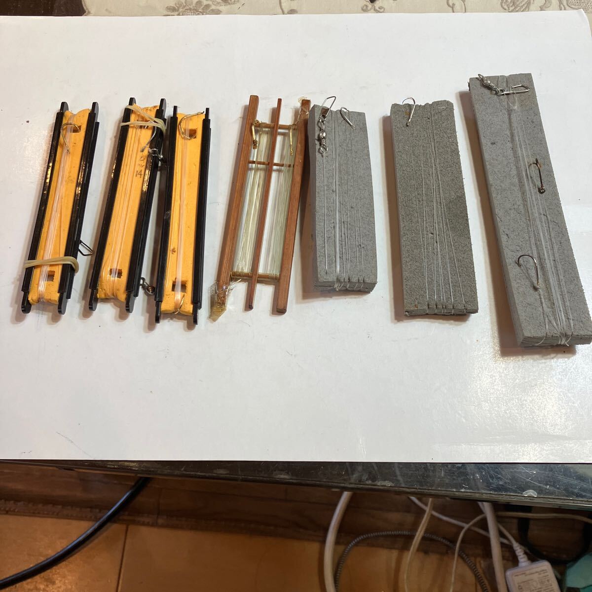 仕掛け 7セット 美品 仕掛け巻付き 海用 グレ、メジナ仕掛け 拍卖