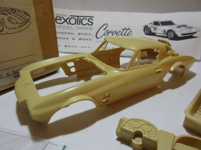 MINI EXOTICS 1/25 コルベット グランスポーツ レジン製トランスキット CORVETTE GRAND SPORT COUPE Made in Canada グランドスポーツ拍卖