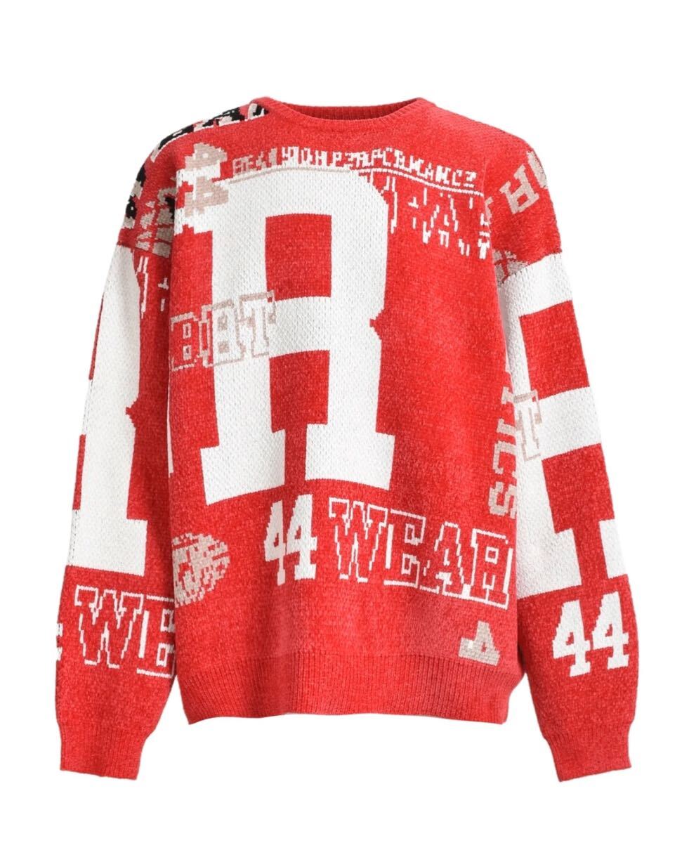 BREATH44 WEAR MOLE KNIT / RED BADHOP セーター ニットNuBiAn拍卖