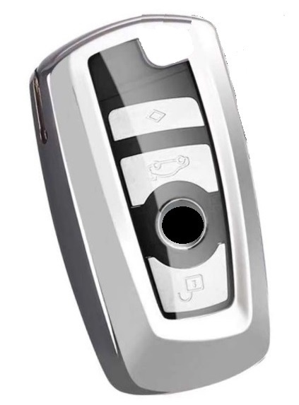 【シルバー】BMW キーケース 専用 カバー タイプA BMW スマート キーケース BMW 1 2 3 4 5 6 7 シリーズ X3 X4 Z4 専用 カバー拍卖