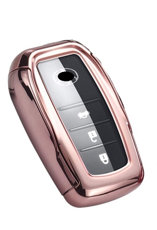 【ピンク】トヨタ TOYOTA キーケースカバー タイプA シエンタ ヤリス YARIS マークX イエローレーベルMARK X Yellow Label ミライ MIRAI拍卖