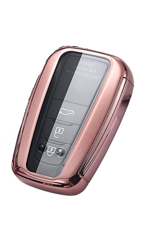 【ピンク】トヨタ TOYOTA キーケース タイプB C-HR プリウス 50系 カローラ RAV4 50系 カムリ70系 ランドクルーザー プラド 150 ミライ拍卖