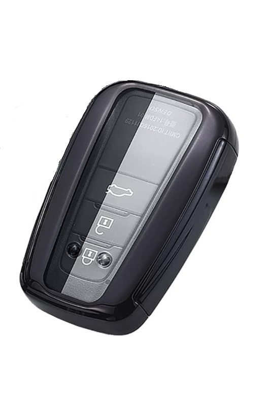 【ブラック】トヨタ TOYOTA キーケース タイプB C-HR プリウス 50系 カローラ RAV4 50系 カムリ70系 ランドクルーザー プラド 150 ミライ拍卖