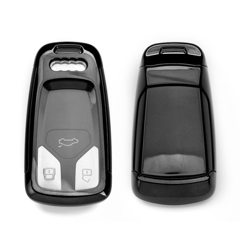 【ブラック】アウディ Audi キーケース 専用 タイプB アウディ キーケース Audi A4 A5 Q5 Q7 TT TTS S4 S5 RS4 RS4拍卖