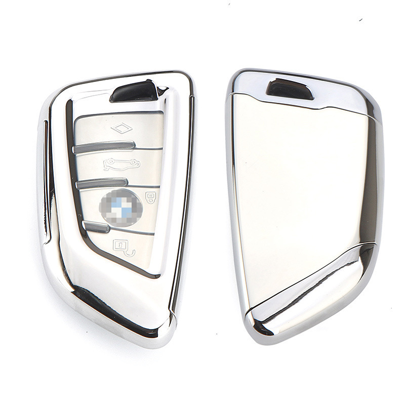 【シルバー】BMW キーケース 専用 カバー タイプB BMW キーケース 1 2 3 5 6 7 8 シリーズ X1 X2 X3 X4 X5 X6 X7 Z4 M8拍卖