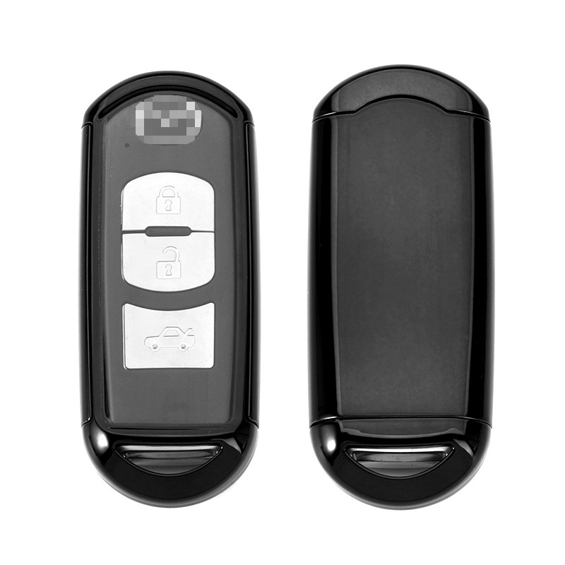 【ブラック】MAZDA マツダ キーケース 専用 カバー MAZDA マツダ キーケース cx5 cx3 cx8 アクセラ アテンザ demio アドバンストキー拍卖