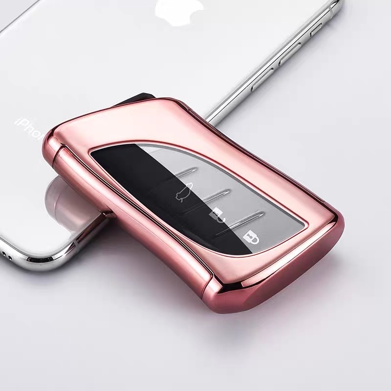 【ピンク】レクサス LEXUS キーケース 専用 カバー レクサス LEXUS LC LS UX ES 専用 高級 キーケース キーカバー拍卖