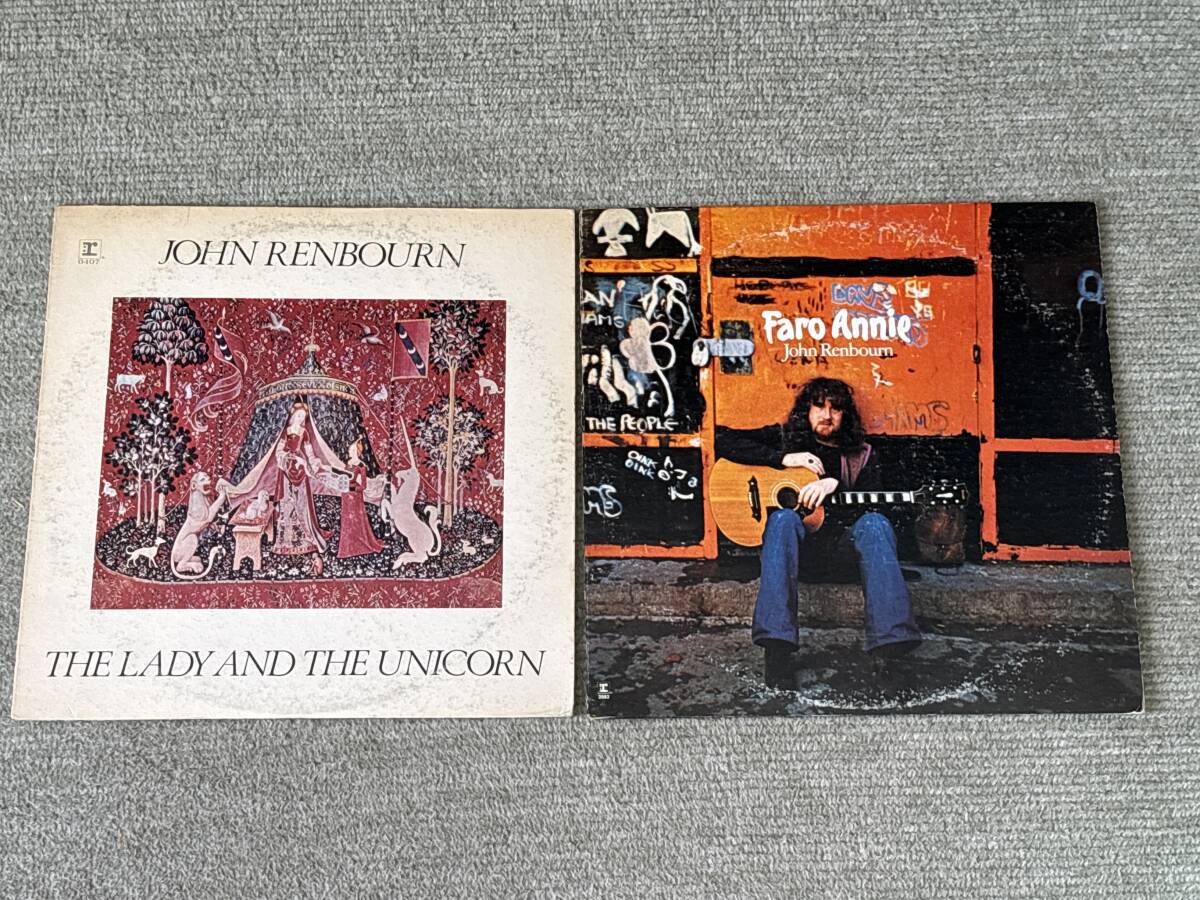 LP2枚セット John Renbourn The lady and the unicorn/Faro Annie アナログレコード VINYL ジョン・レンボーン ペンタングル PENTANGLE拍卖