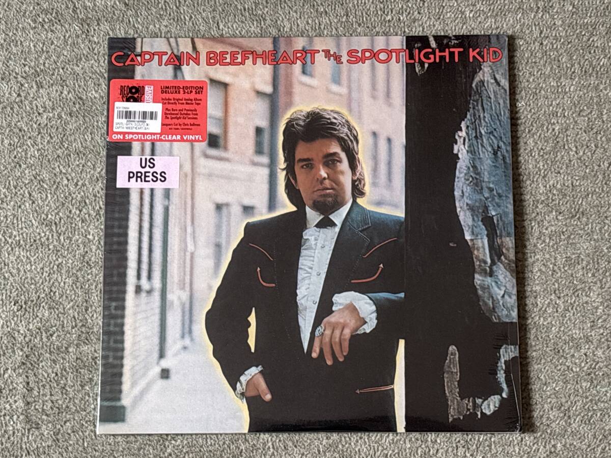新品未開封LP 2枚組 Captain Beefheart/The Spotlight Kid アナログレコード VINYL キャプテン・ビーフハート RCV1-726084拍卖