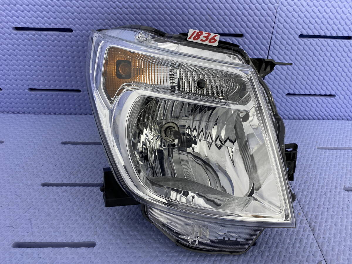 1836 * ワゴンR MH34S 後期 ヘッドライト 右 ハロゲン 100-59316拍卖