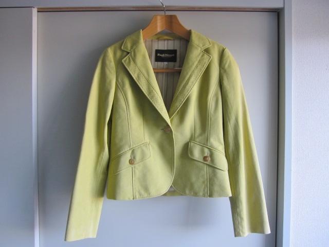 綺麗め ポールスチュアート 人口皮革 軽量 ジャケット アウター レア 得拍卖