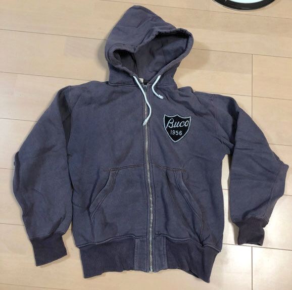 リアルマッコイズ/BUCO/フルジップパーカー/REAL McCOY'S/パープル/S拍卖