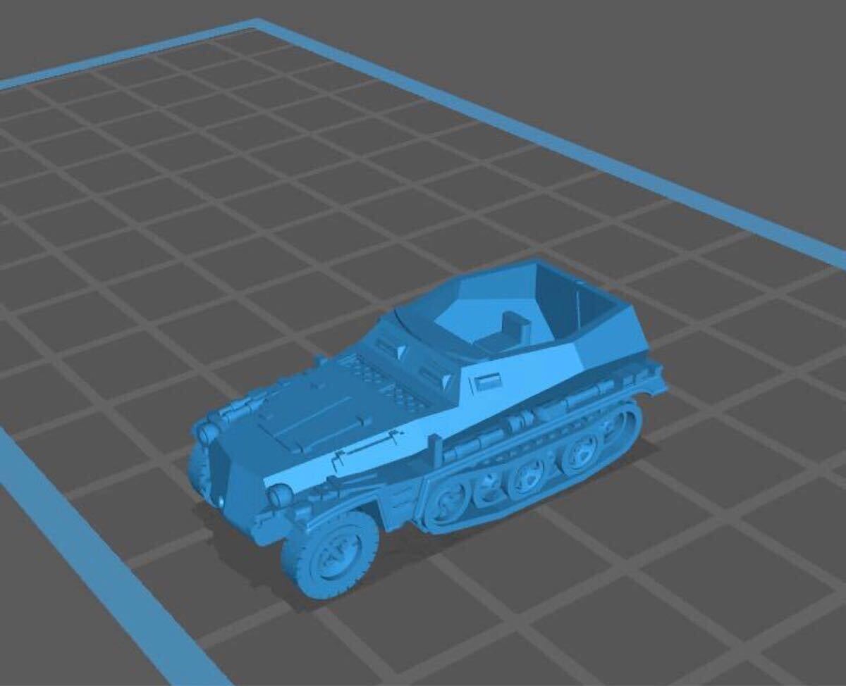 1/144 レジンキット 未塗装 WWⅡ ドイツ軍 戦車 Sd.Kfz.250/1 兵員輸送車 (機関銃別売)ワールドタンクミュージアム 【同梱可能】0725拍卖