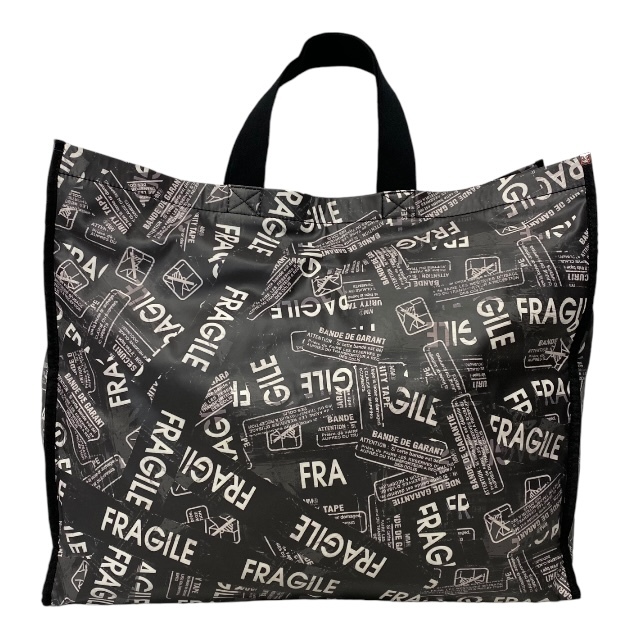 エムエムシックス Maison Margiela メゾン マルジェラ トートバッグ ショッピングバッグ 手持ち鞄 肩掛け 総柄 ブラック系拍卖