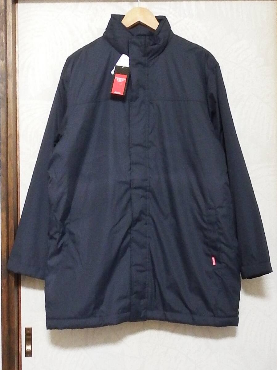 【タグ付】 T-ZOID ミズノ ブレスサーモ 中綿コート ジャケット Lサイズ ネイビー 撥水 ゴルフウェア MIZUNO拍卖