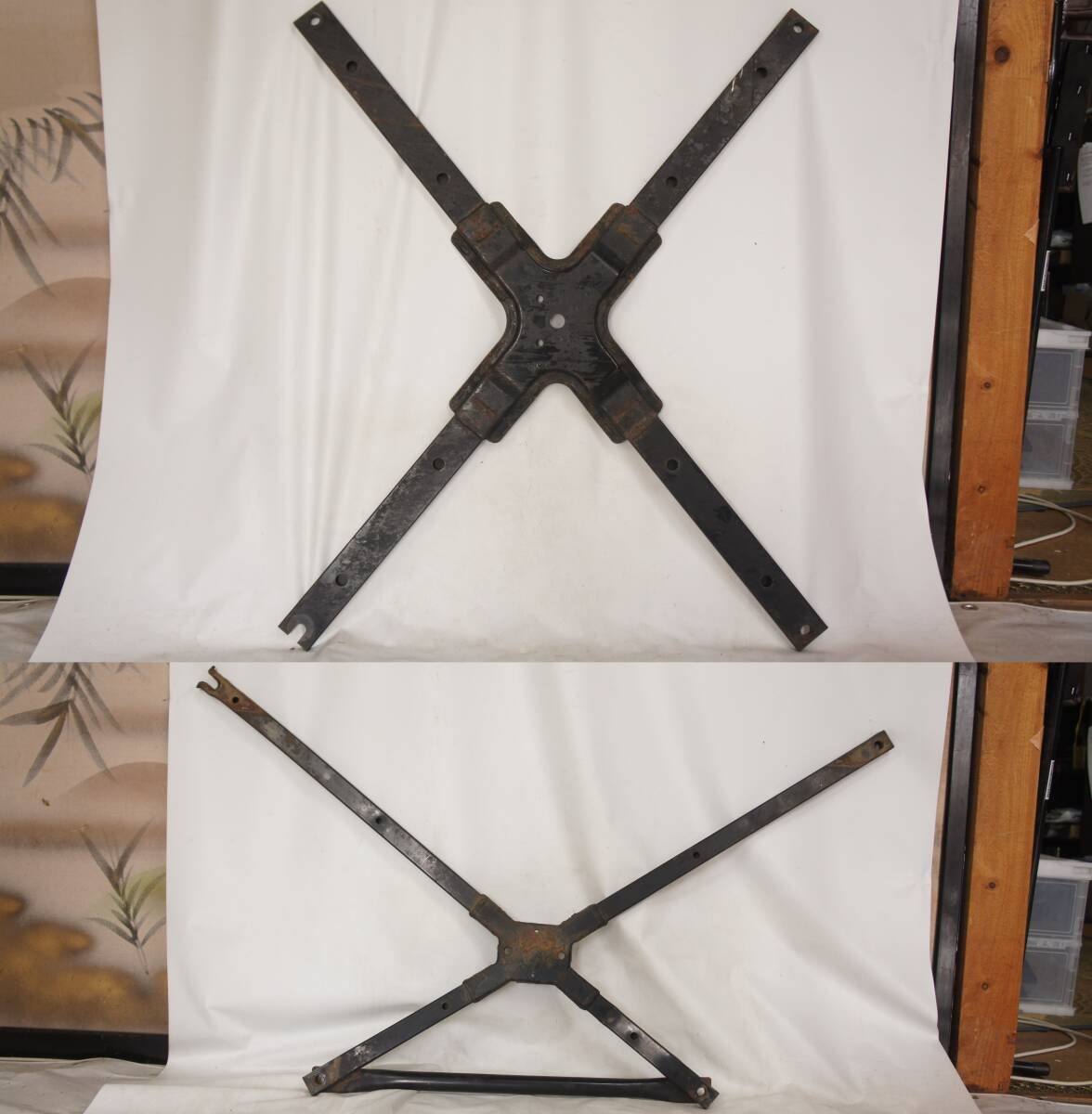 2点セット リアブレース ロアブレース クロスメンバー L880K コペン外し ダイハツ 純正 参考 53605-97201 57501-97201 @9059s拍卖