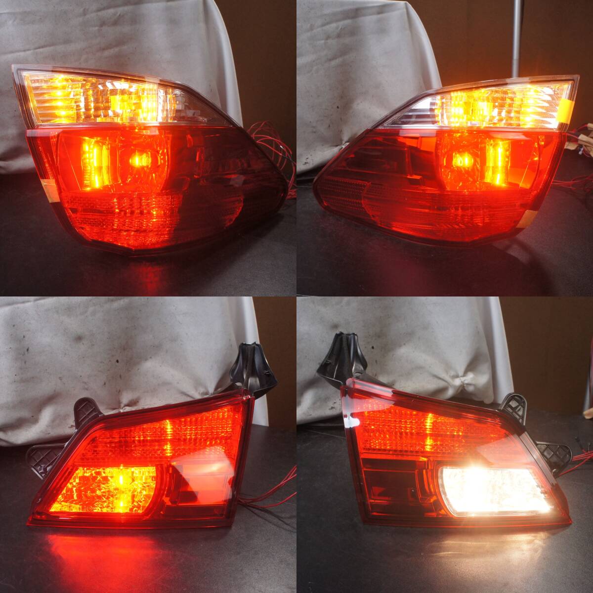 点灯OK 4点セット テールランプ BR9 前期 レガシィ外し 220-20067 236-20073 132-20072 テールレンズ 純正 参考 84912AJ090他 1灯切@8998s拍卖