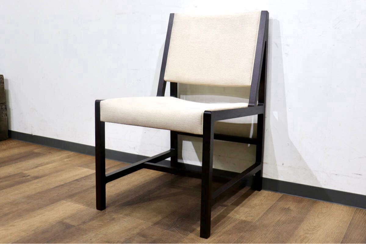 GMHN292D○ROCKSTONE / ロックストーン PM135 BOWSEN サイドチェア ダイニングチェア 椅子 ファブリック アッシュ材 定価 約8.3万 展示品拍卖