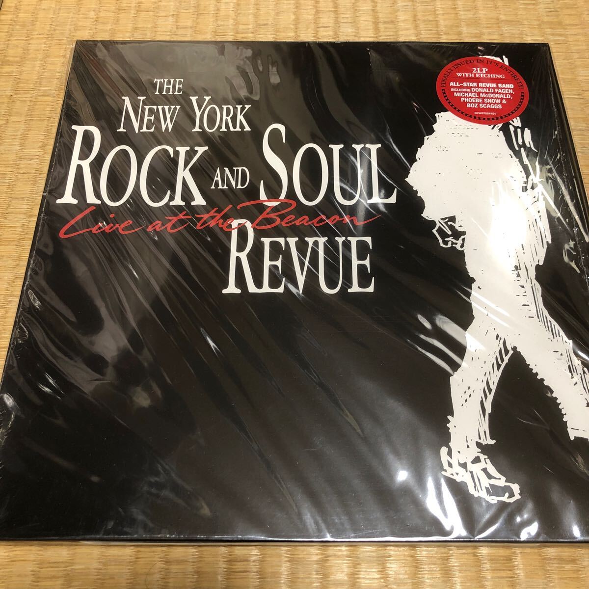 激レア 人気盤 アナログ LIVE AT THE BEACON THE NEW YORK ROCK AND SOUL REVUE 村上春樹 藤原ヒロシ クボタタケシ 野村訓市 拍卖