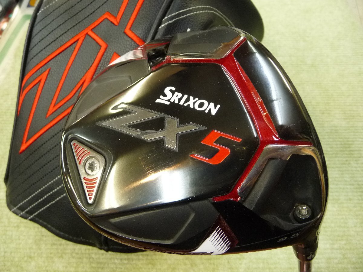 中古良品 ダンロップ スリクソン SRIXON ZX5 9.5度 Even Flow Riptide 6.0 (S) 50G USモデル ドライバー *MP@1*Q*044拍卖