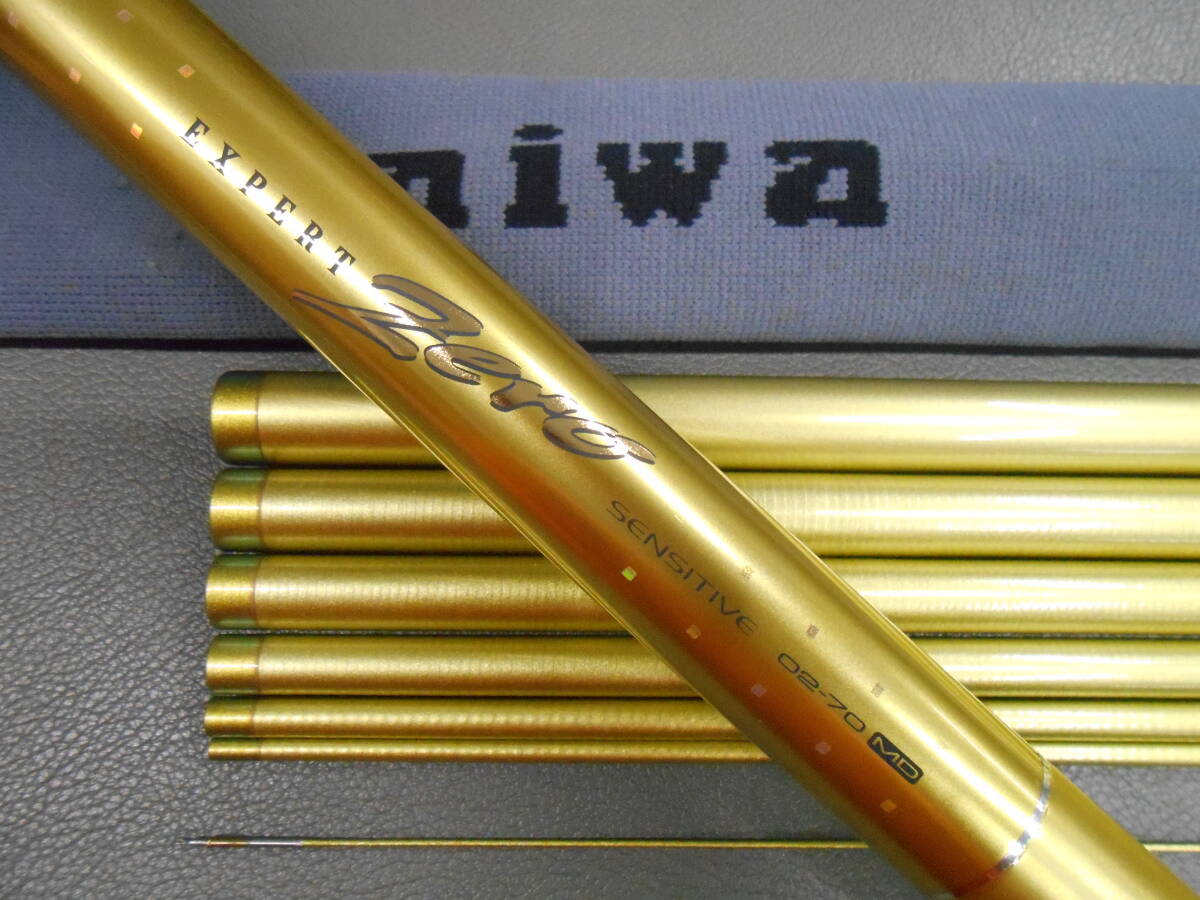 ダイワ精工名竿 零釣法専用竿 エキスパートゼロセンシティブ 02-70MD とても綺麗なお品です。ヤマメ、アマゴの本流零釣法に最適。拍卖
