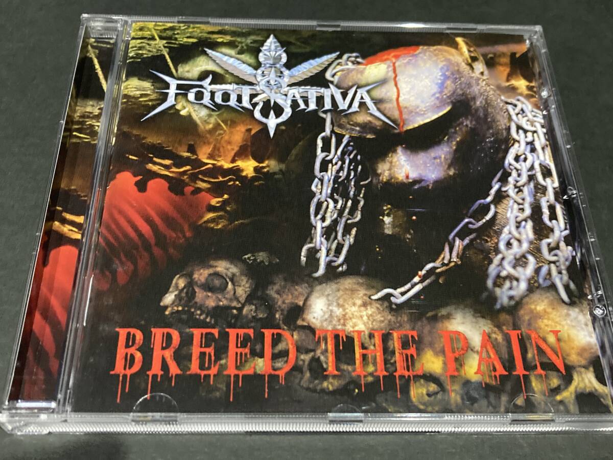 ニュージーランド産メロディック・デスメタル 8 Foot Sativa / Breed the Pain 輸入盤CD 高品質メロデス拍卖