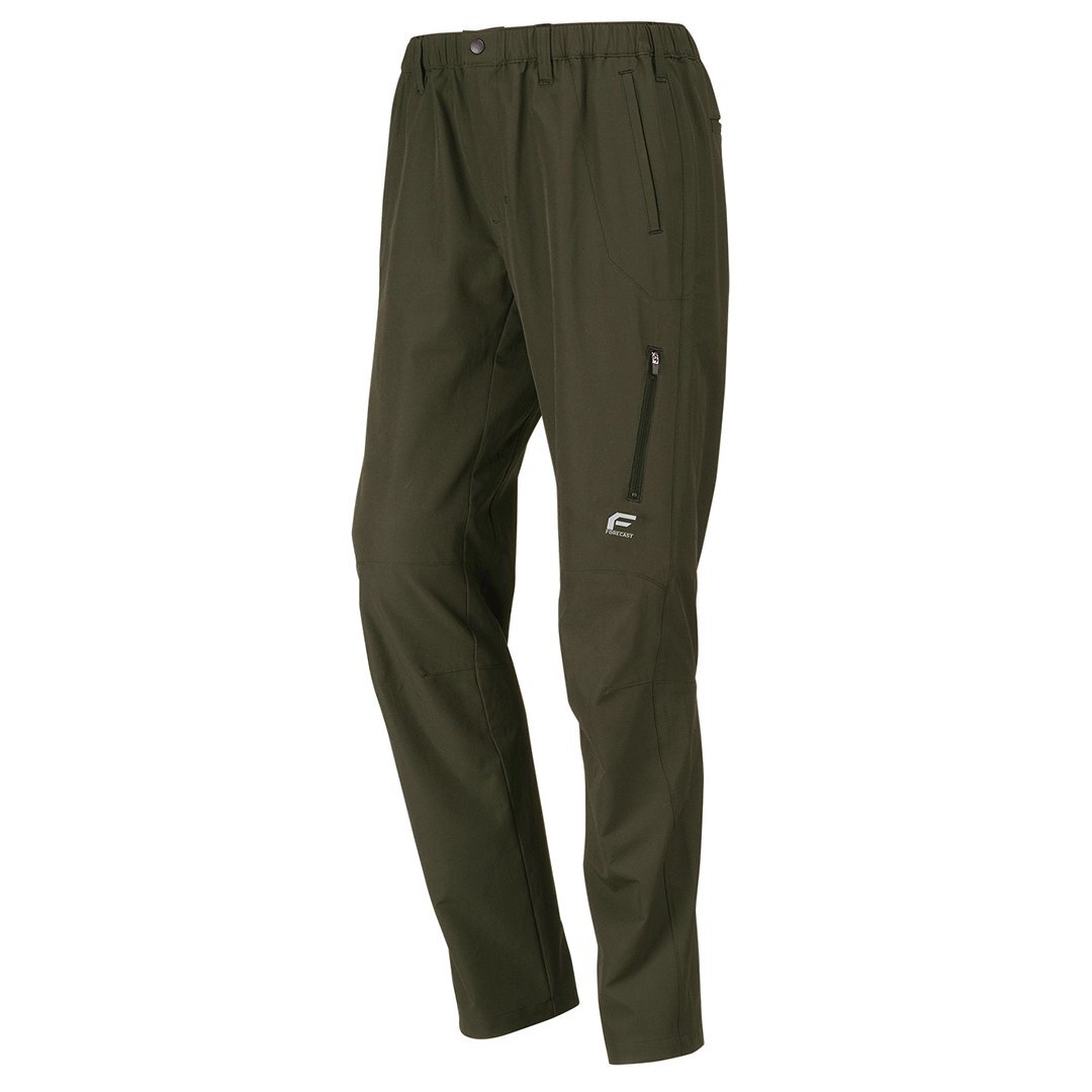 【3~4日以内発送】ワークパンツ (カーキ/L) 軽量 ズボン ストレッチ パンツ バイク ポケット ジップ 撥水 はっ水 汚れにくい 通勤拍卖