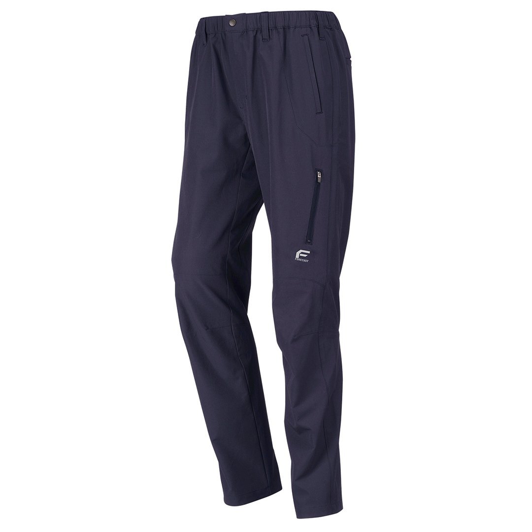 【3~4日以内発送】ワークパンツ (ネイビー/LL) 軽量 ズボン ストレッチ パンツ バイク ポケット ジップ 撥水 はっ水 汚れにくい 通勤 動き拍卖