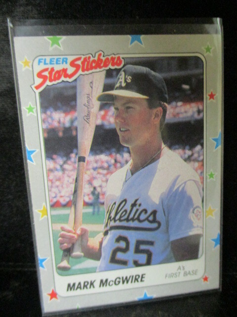 ◎野球カード マーク・マグワイア 1988 Fleer #56 即決!!拍卖