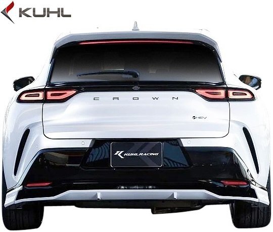【M's】 トヨタ 36 クラウンスポーツ AZSH36W 前期 (2023.11-) KUHL RACING SH36-RS リアハーフディフューザー FRP クールレーシング 新型拍卖