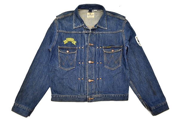 G-1076★超激レア 外部非売品★1996年-97年 90s 中村雅俊スタッフ コンサートツアー デニムジャケット Wrangler 6101★ジージャン L拍卖