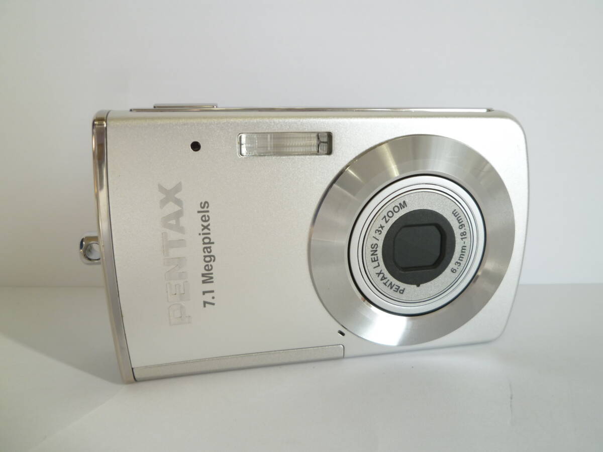 66233◆コンパクトデジタルカメラ PENTAX/ペンタックス OPTIO M30 , レンズ部 PENTAX LENS / 3x ZOOM 6.3mm-18.9mm◆拍卖