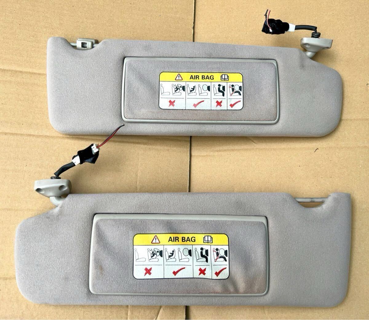 2003年式ジャガーXJ X308 サンバイザー ルームバイザー 左右セット拍卖