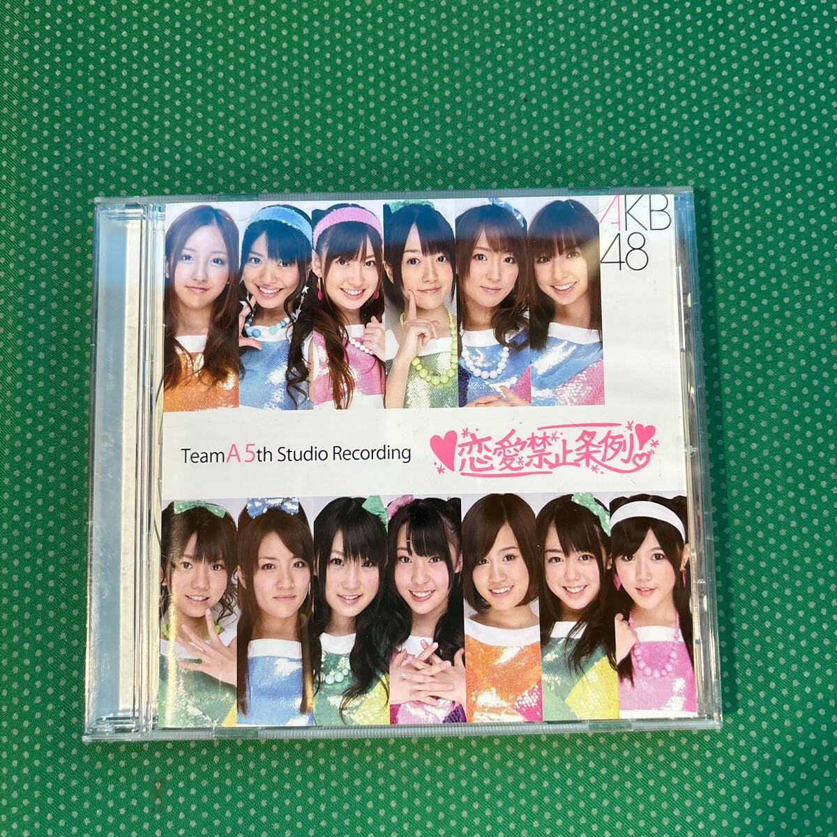 AKB48TeamA5thstudio Recording 恋愛禁止条例/中古CD拍卖