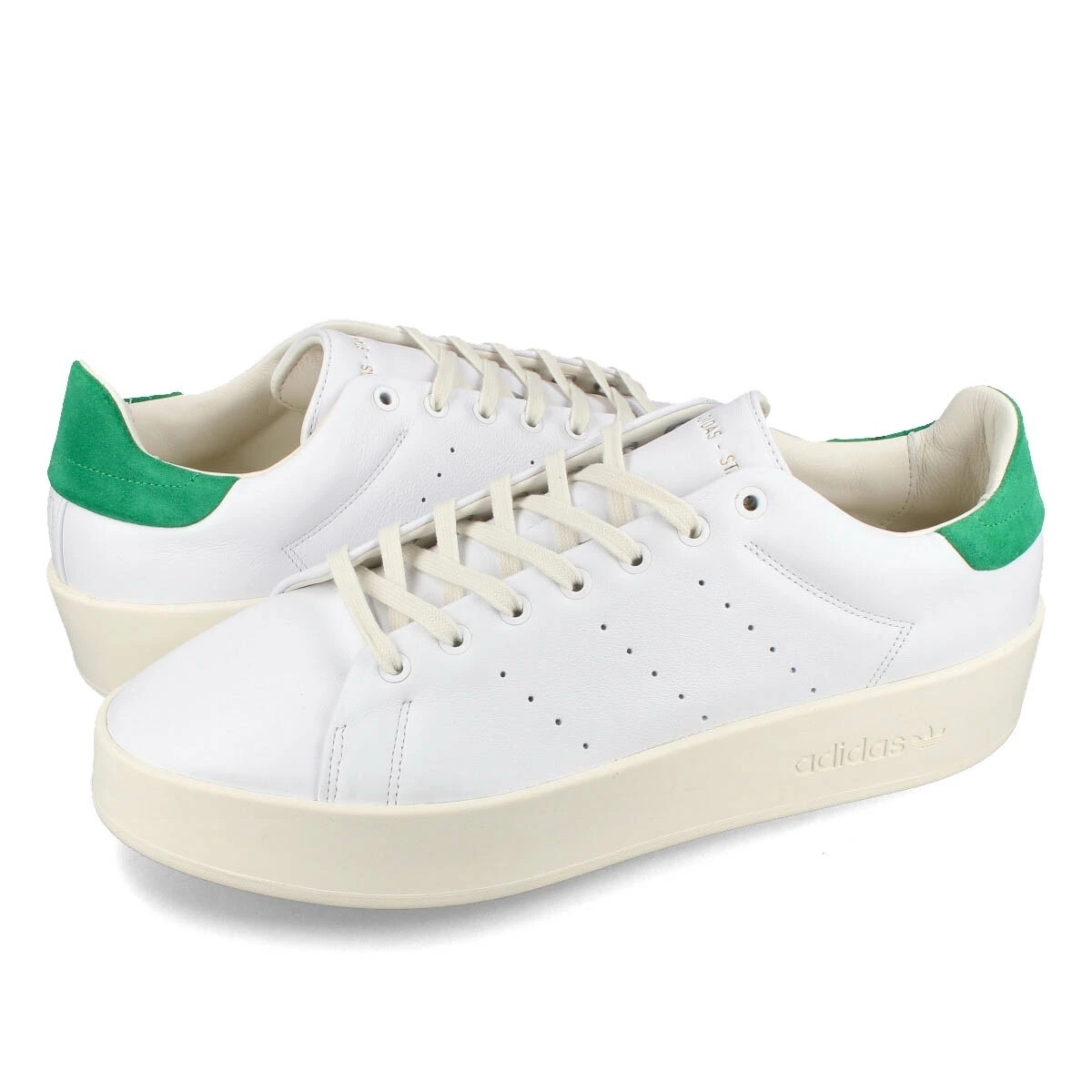 アディダス 23.5cm オリジナルス スタンスミス リコン 税込定価23100円 ホワイト adidas ORIGINALS STAN SMITH RECON 白 天然皮革拍卖