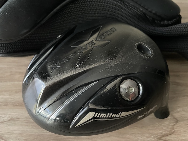 T1853【ブリヂストン】BRIDGESTONE X-DRIVE 709 9.5°/ヘッドカバー付き/ヘッド単品拍卖