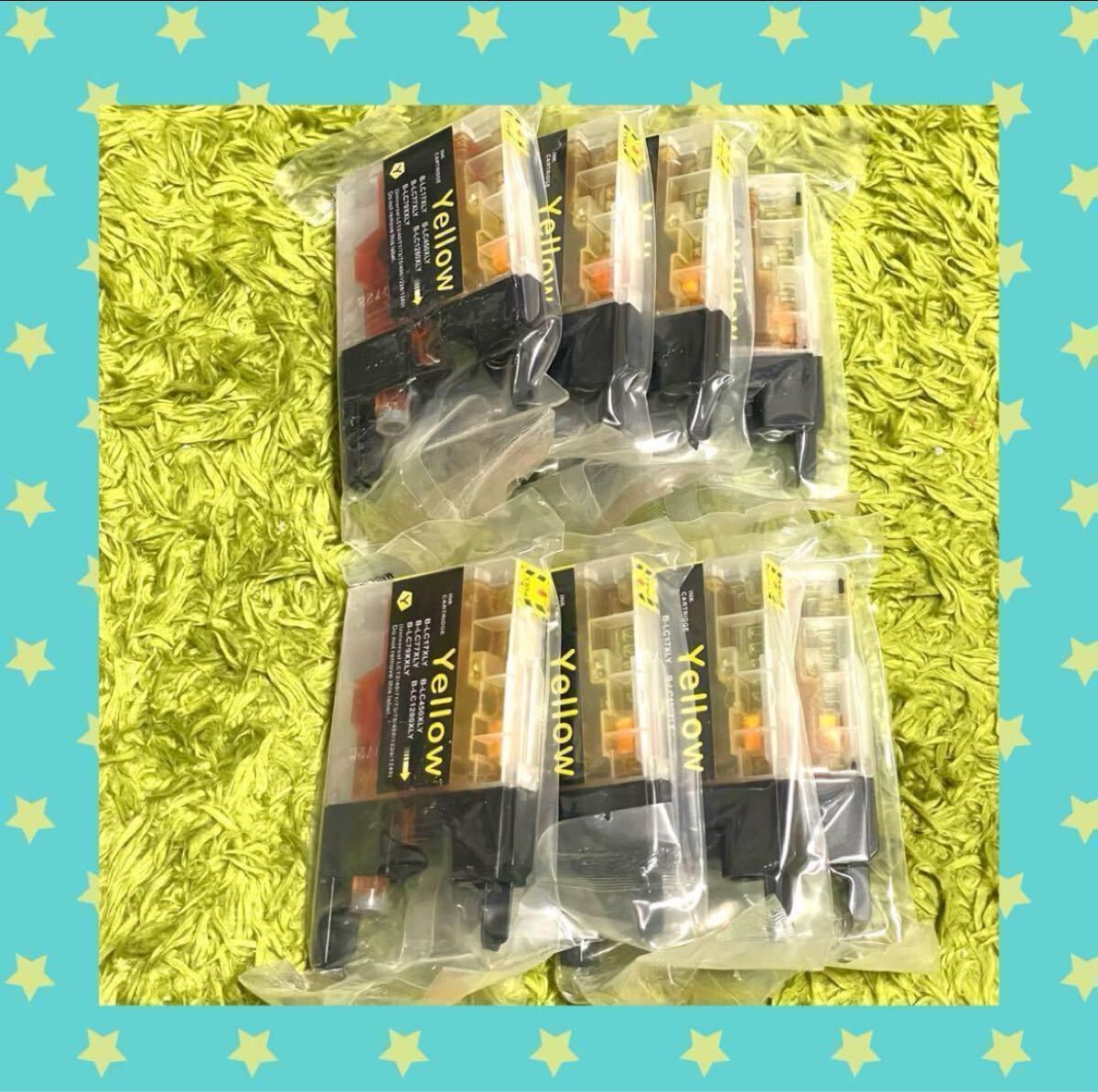 brother インクカートリッジ 8個セット イエロー 互換インク拍卖