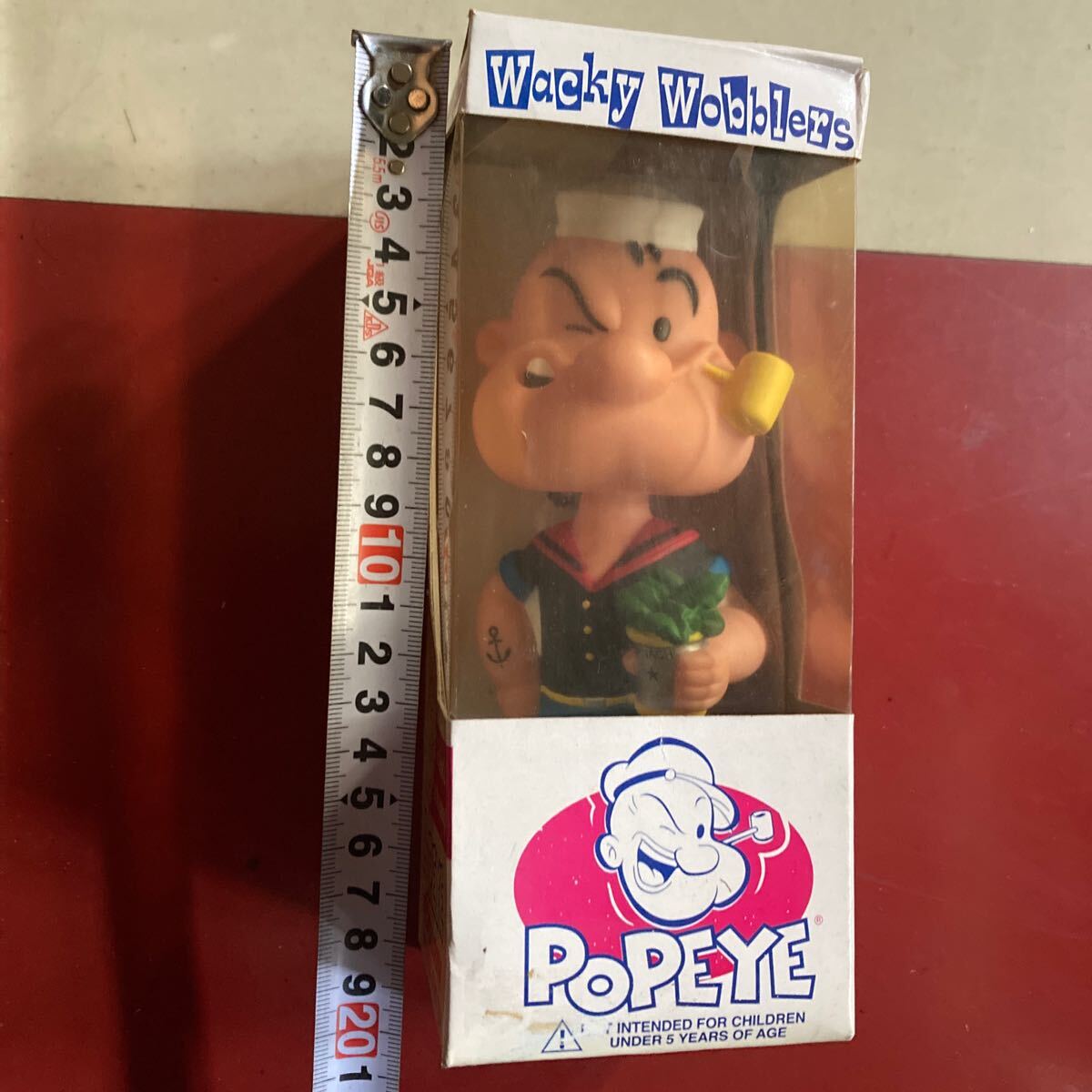 新品当時物POPEYEボビングヘッド首振り人形 ポパイ ボブルベッド バブルヘッド ファンコ 東洋 マッコイ フリーホイーラーズ ウエアハウス 拍卖