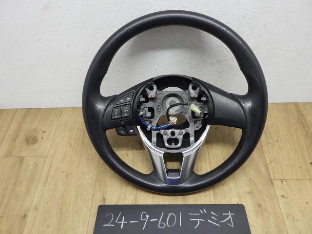 デミオ LDA-DJ5FS ハンドル ステアリングホイール 44J拍卖