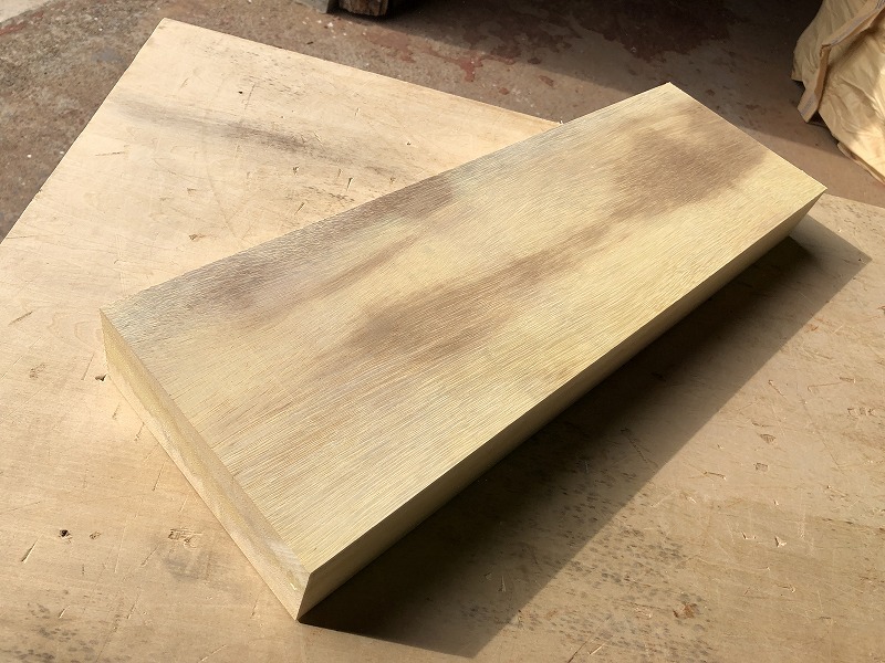 送料無料!モンキーポッド【M815A】550×170×55㎜ 白太 乾燥材 木工 DIY 材木 天然木 無垢材《銘木すずめや》拍卖