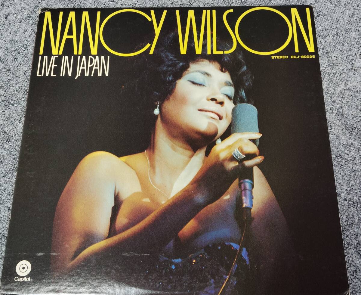 レコード/lp/NANCY WILSON LIVE IN JAPAN ECJ-80025 ナンシー・ウィルスン ライブ・イン・ジャパン/Z1112T118拍卖
