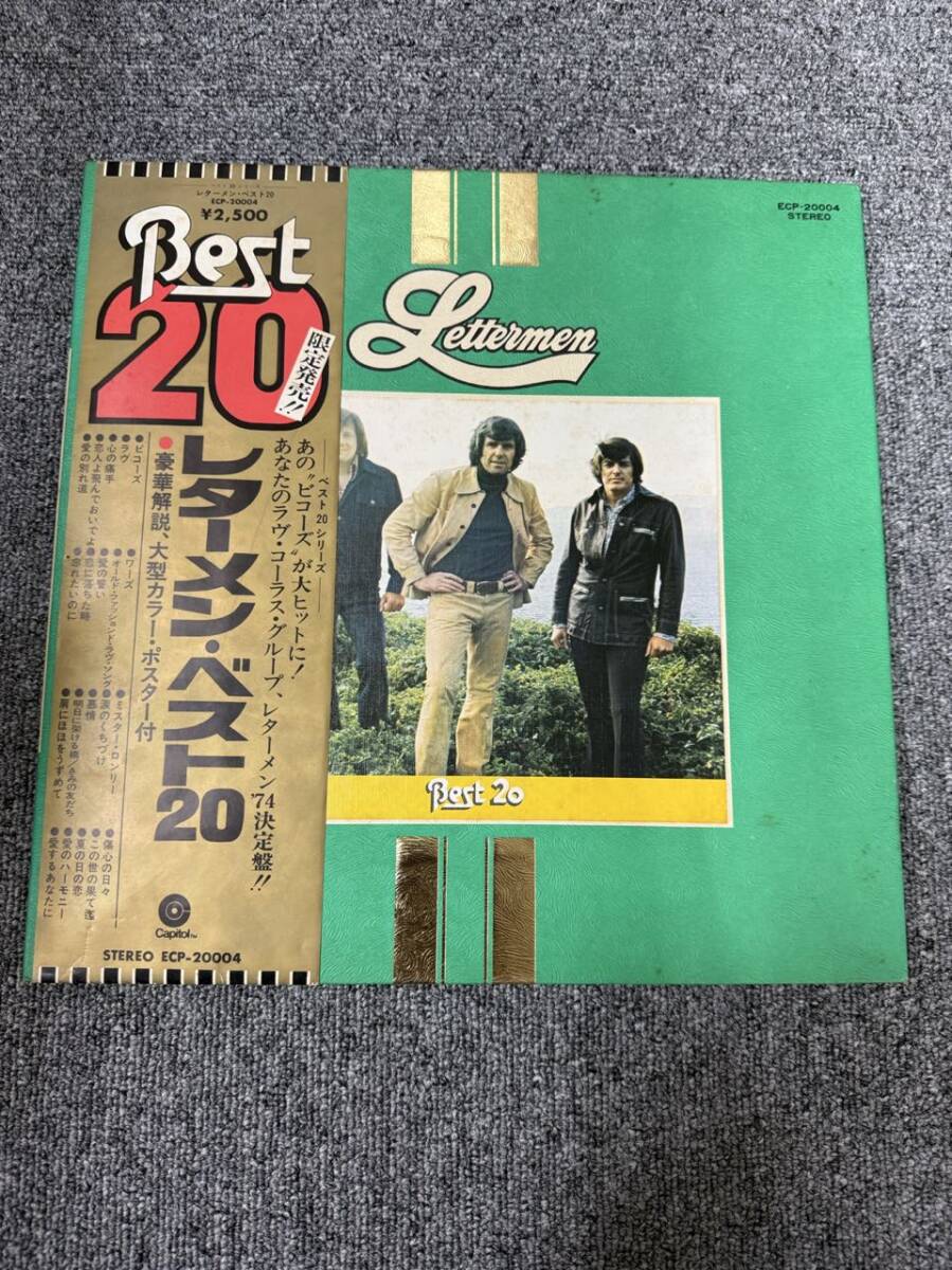 レコード/LP/帯付12inch LP★レターメン・ベスト 20/LETTERMEN BEST 20★ECP-20004/Z1108T012拍卖