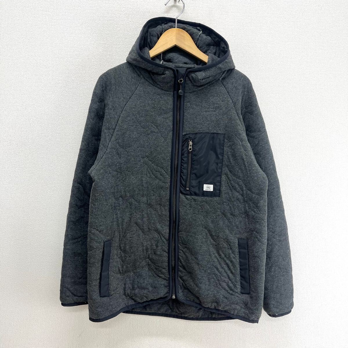 gym master ジムマスター G333616 マウンテンキルトジップフードジャケットパーカー L 10121477拍卖